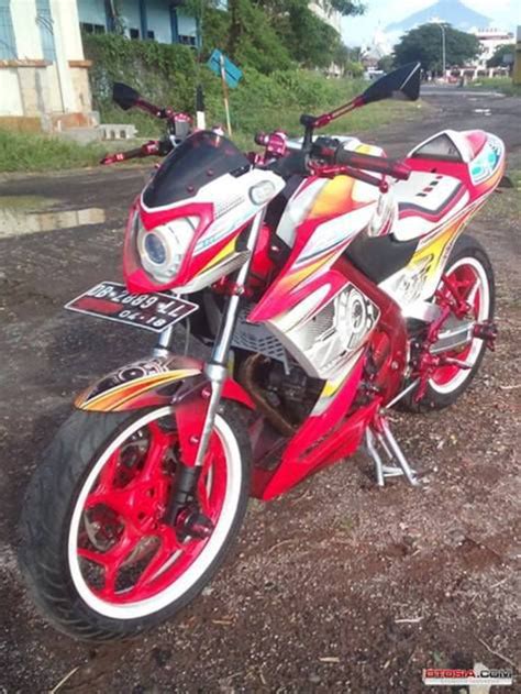 Modifikasi New Vixion Street Fighter Modifikasi Motor