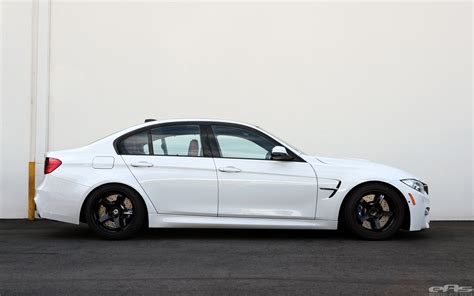 Kw Has Advan Gt Wheels Installed On Alpine White F Bmw