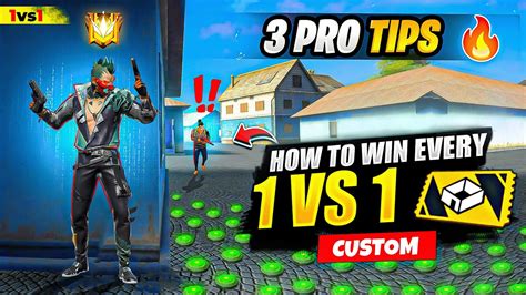 Best Tips And Tricks To Win Every Vs Custom Room Free Fire Pro