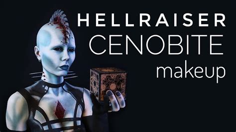 Female Cenobite Hellraiser Halloween Makeup Look Youtube