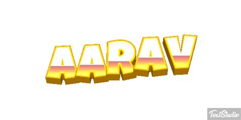 aarav  animated gif logo designs