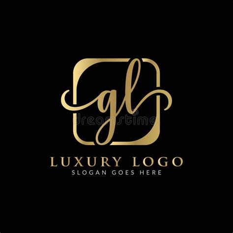 Initial GL Letter Logo Creative Modern Typography Vector Template