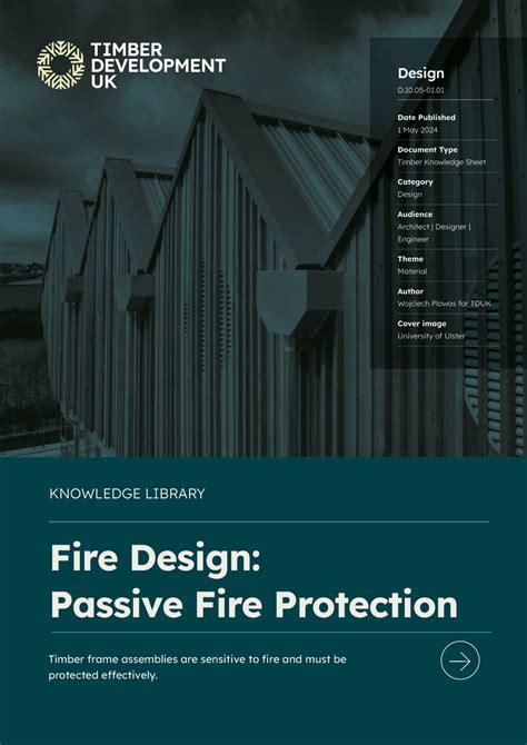 Fire Design: Passive Fire Protection : Timber Development UK