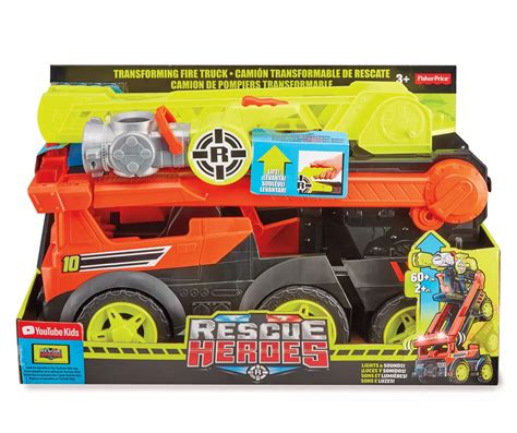 Fisher-Price Rescue Heroes Transforming Fire Truck | Big Lots