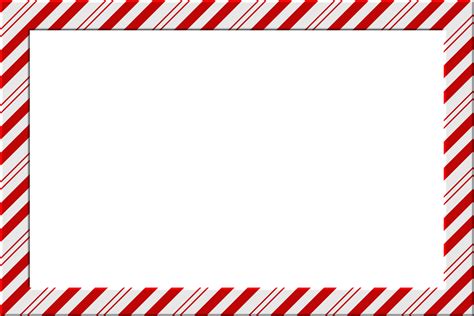 Free Printable Candy Cane Border Printable Templates