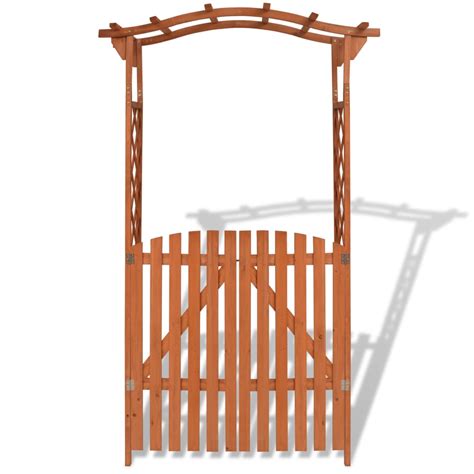 Arche Pour Jardin Avec Portique Bois Massif X X Cm Arche