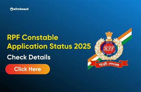 Rpf Si Application Status Out Check Direct Link Here