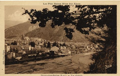 Digne Les Bains Carte Postale Ancienne Et Vue D Hier Et Aujourd Hui