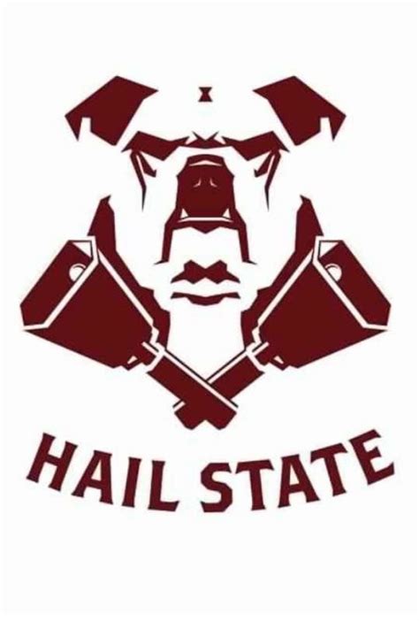 Hail State Football Logo