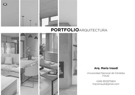 Portfolio Arquitecturainaudi Maria By Mariainaudi Issuu