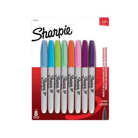 Marcadores Permanentes Punta Fina Sharpie Fashion Colores Comsucre