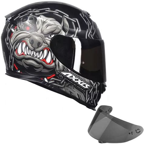 Capacete Eagle Bull Cyber Preto Fosco Viseira Axxis