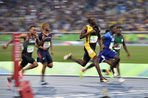 Video Mens 100m Final Olympics 2016 Usain Bolt Wins Record Third Gold