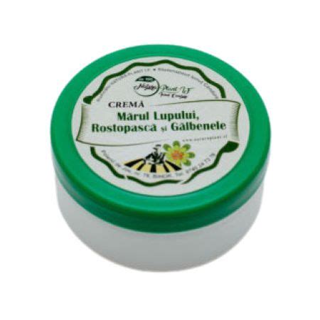 Crema Cu Marul Lupului Rostopasca Si Galbenele 100 Ml Na Farmacia