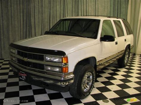 1997 Olympic White Chevrolet Tahoe Lt 4x4 40820824 Photo 15