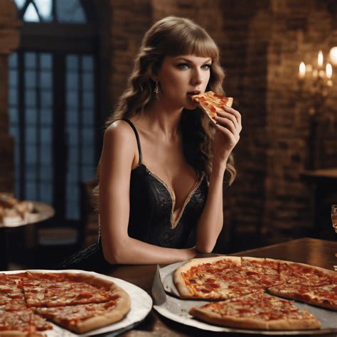 Taylor Swift eating a slice : r/AIgirlsandpizza