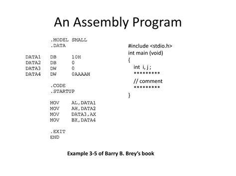 Ppt Lecture 1 Assembly Language Programming Powerpoint Presentation Free Download Id 2416448