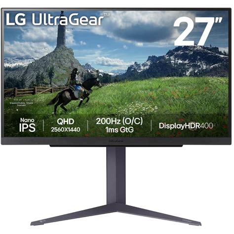 Монитор LG 27" 27GS85Q-B: купить в интернет магазине Регард Москва ...