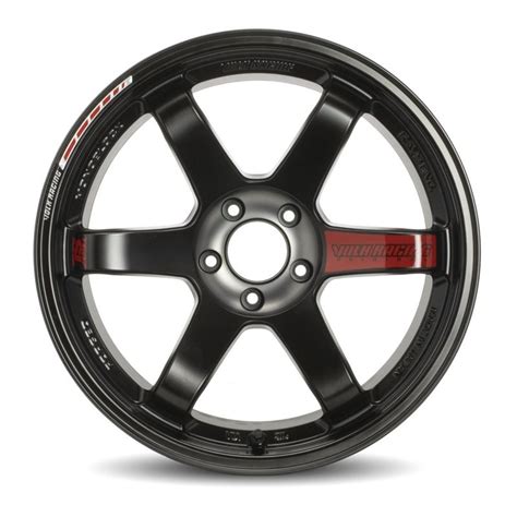 Rays Volk Racing Te37sl Black Edition Iii 18x95 43 5x120 Pressed