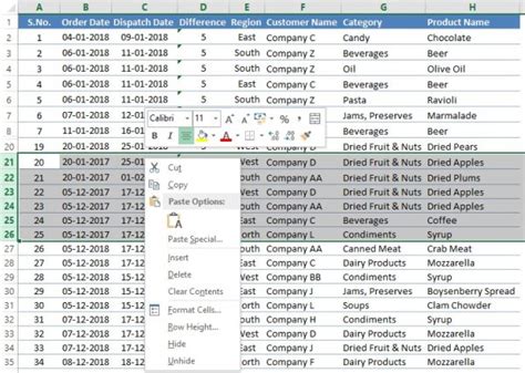 How To Delete Multiple Rows In MS Excel QuickExcel