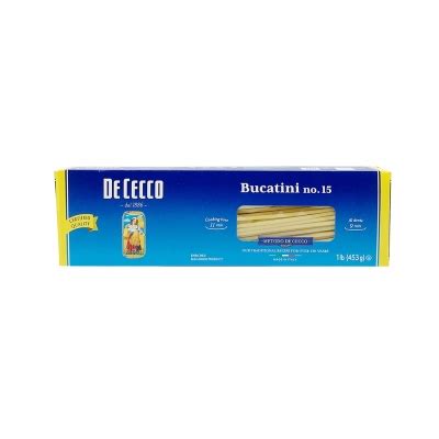 De Cecco Bucatini N 15 500g Buy Online Long Pasta