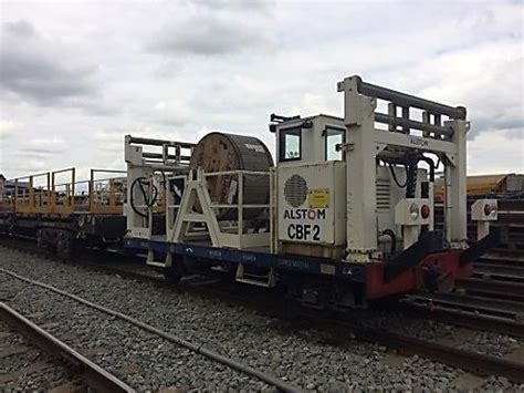 Installation Of Rigid Overhead Catenary In Crossrail Tunnels