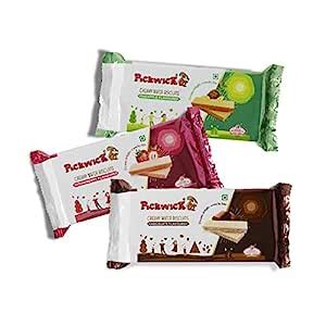 Pickwick Assorted Wafer Biscuits Combo Pack Chocolate Pineapple