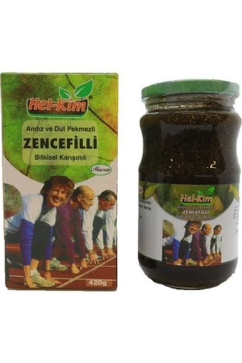 Hel Kim Macun Zencefilli Andız ve Dut Pekmezli Bitkisel Karışımlı 420 g