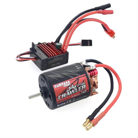 Surpass Hobby Slot Brushed Motor With A Esc Combo Set For