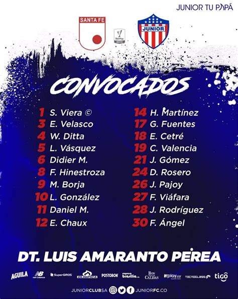 Classificações De Junior Barranquilla X Independiente Santa Fe - Previa Independiente Santa Fe vs Junior de Barranquilla: el partido ...