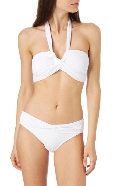 Seafolly Bikini Slip Mit Knotendetail Wei Online Kaufen