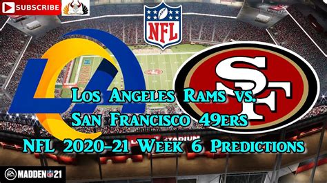 Los Angeles Rams Vs San Francisco Ers Nfl Week