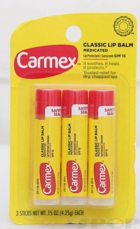 Carmex Classic Lip Balm Medicated Artofit