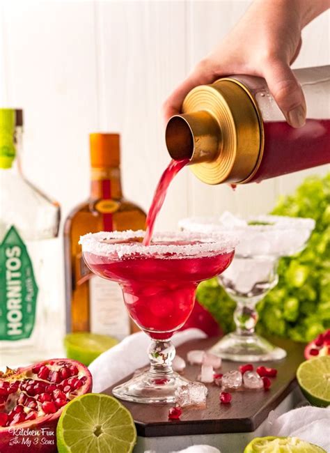 Pomegranate Margarita Gives A Twist On A Traditional Margarita With