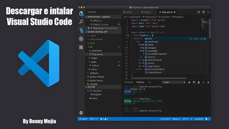 Instalar Visual Studio Code Youtube Hot Sex Picture