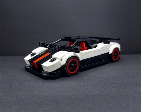 Lego Moc Pagani Zonda Cinque By Sfh Bricks Rebrickable Build With Lego