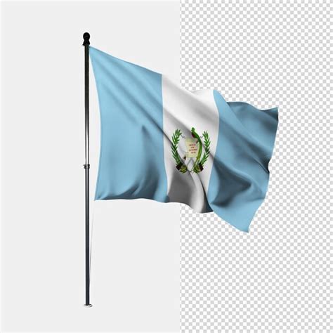 Bandeira Da Guatemala PSD Premium