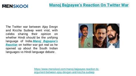 Manoj Bajpayees Reaction On Twitter Warpptx