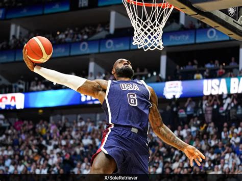 LeBron James Rescues USA From South Sudan Shock In Paris Olympics Warm