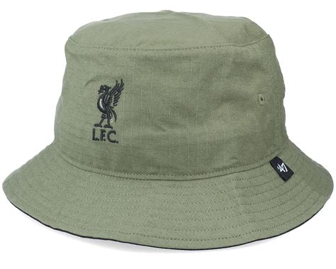 Liverpool Fc Grid Lock Canopy Bucket 47 Brand Hat Uk