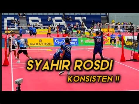 Sepak Takraw King Cup Semi Final Malaysia Vs India Syahir