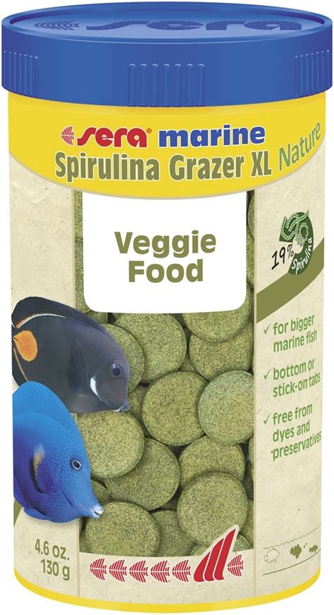 Sera Marin Spirulina Grazer Nature Xl Ml The Hidden Reef Inc