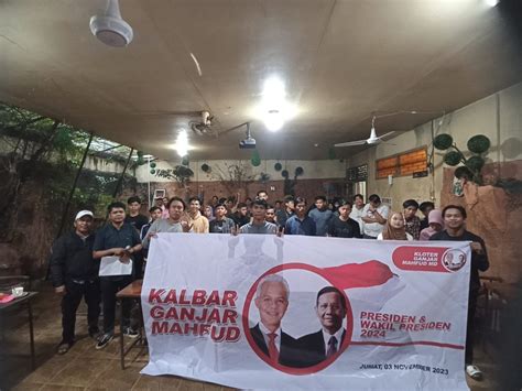 Relawan Kloter Ganjar Mahfud Deklarasi Untuk Kemenangan Di Pilpres