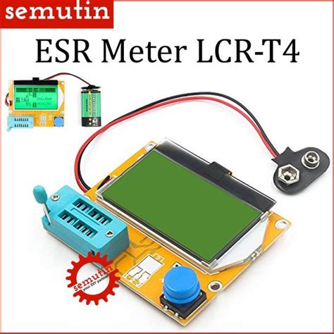 Jual Esr Meter Lcr T Transistor Tester Lcr T Digital Rcd Led Mosfet