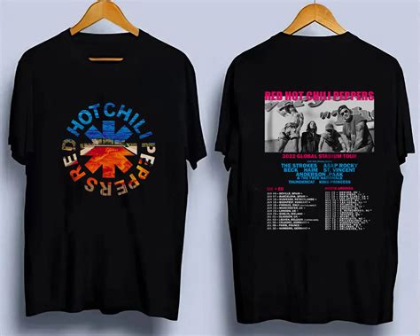 Red Hot Chili Peppers World Tour 2023 Shirt Red Hot Chili Peppers Tour 2023 Sold By Biggs