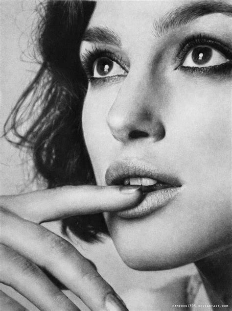 Vintage Black And White Portraits Of Keria Knightly