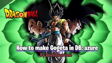 2023 How To Make An Refined Gogeta In Dragon Ball Azure Roblox Youtube