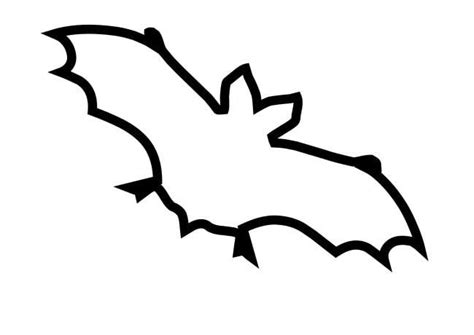 Bat Outline Template