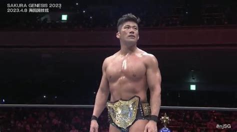 TurnHeelWrestling on Twitter SANADA es el nuevo Campeón Mundial Peso