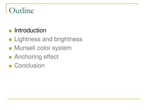 PPT The Anchoring Effect In Lightness Perception In Humans PowerPoint